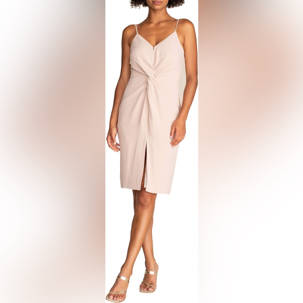 Trina Turk Sunbathe Knotted Sheath Dress